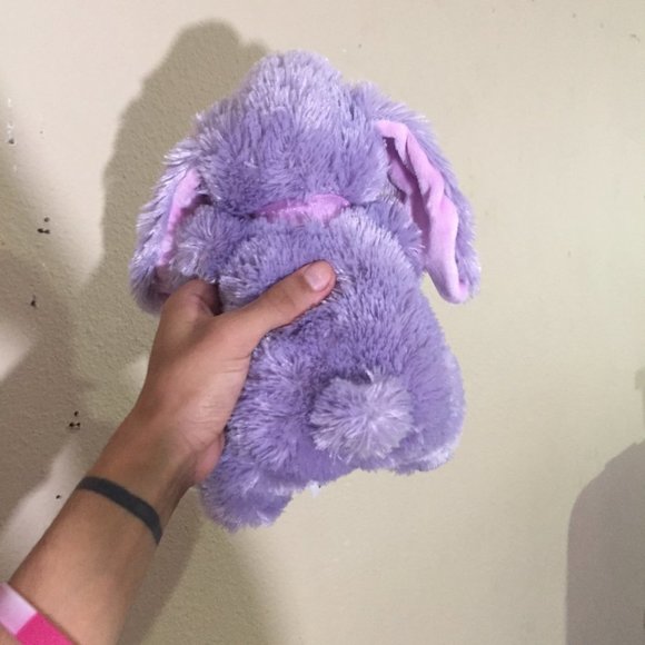 Purple Fuzzy Rabbit - Picture 7 of 9